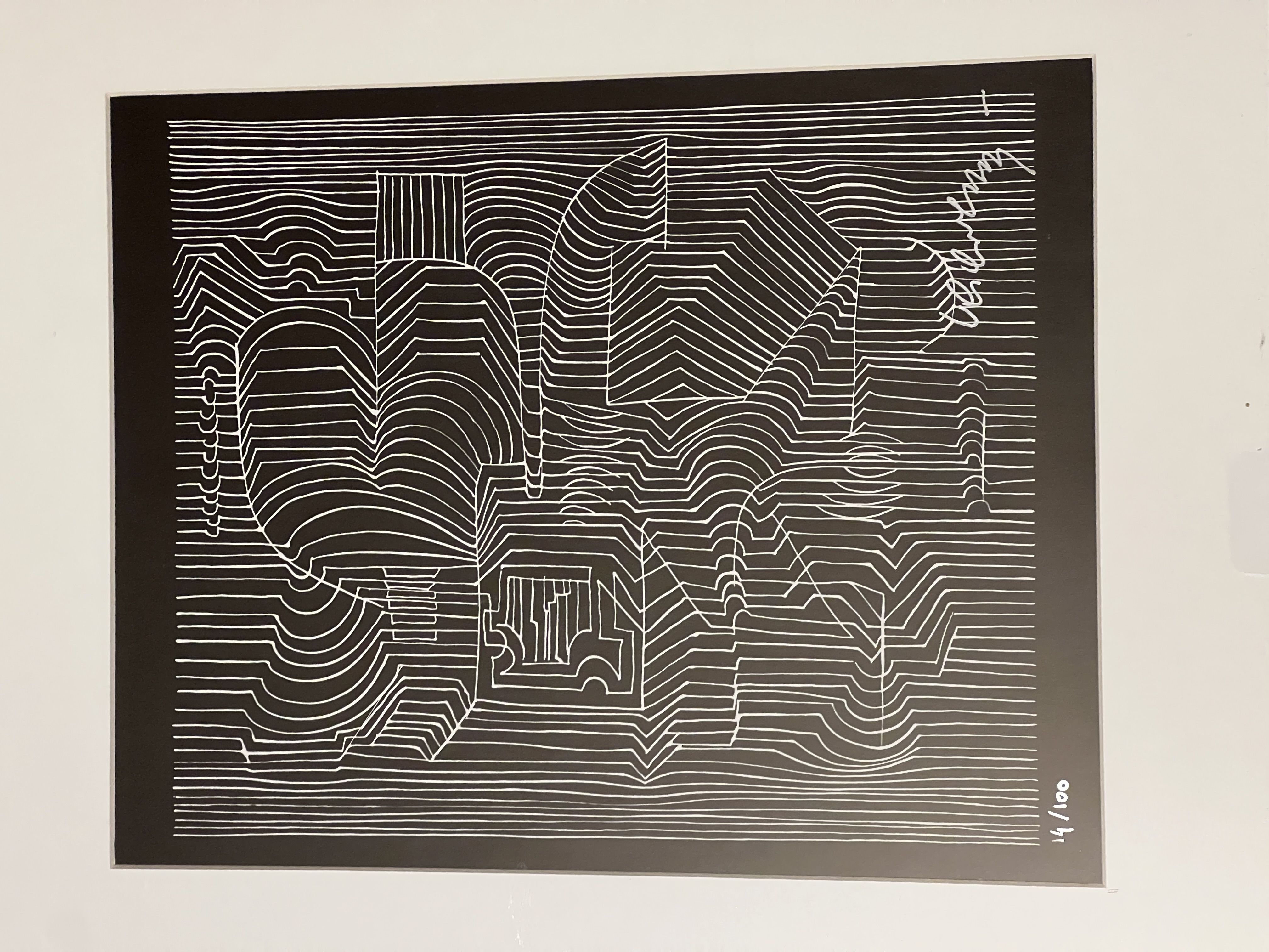 Victor VASARELY – číslovaná a signovaná serigrafie